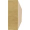Ekena Millwork 2in. W x 6in. H x 24in. L Clemmons Woodgrain TimberThane Rafter Tail, Primed Tan RFTUR02X06X24CLERCPR - alternate 4